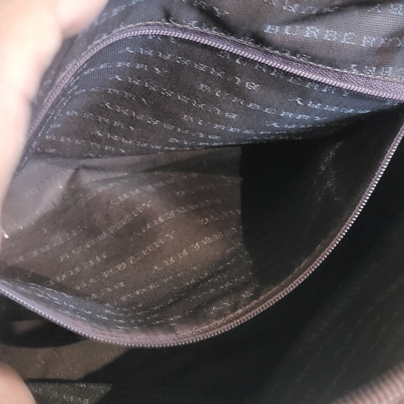 BurberryBurberry Nova Check Hand Bag, Crossbody Pvc Leather, Authentic. w/COA - Picture 15 of 16